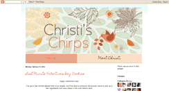 Desktop Screenshot of christischirps.blogspot.com