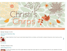 Tablet Screenshot of christischirps.blogspot.com