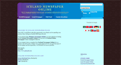 Desktop Screenshot of icelandnewspaperonline.blogspot.com