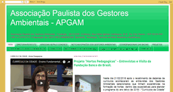 Desktop Screenshot of apgam.blogspot.com