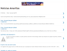 Tablet Screenshot of noticiasamarillas.blogspot.com