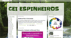 Desktop Screenshot of cei-espinheiros.blogspot.com