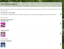 Tablet Screenshot of cei-espinheiros.blogspot.com