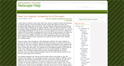 Desktop Screenshot of netscape-support.blogspot.com