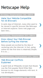Mobile Screenshot of netscape-support.blogspot.com