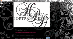 Desktop Screenshot of hatcherportraitdesign.blogspot.com