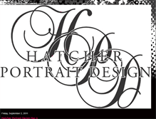 Tablet Screenshot of hatcherportraitdesign.blogspot.com