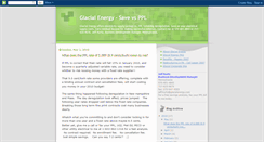 Desktop Screenshot of glacial-energy.blogspot.com
