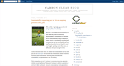Desktop Screenshot of carbonclear.blogspot.com