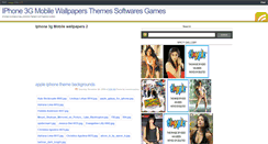 Desktop Screenshot of iphone3gthemes.blogspot.com