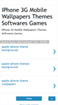 Mobile Screenshot of iphone3gthemes.blogspot.com
