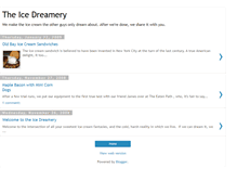 Tablet Screenshot of icedreamery.blogspot.com