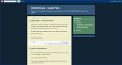 Desktop Screenshot of michishirube.blogspot.com
