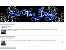 Tablet Screenshot of bluefairydesigns.blogspot.com