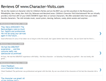 Tablet Screenshot of character-visits.blogspot.com