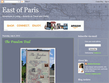 Tablet Screenshot of eastofparis.blogspot.com