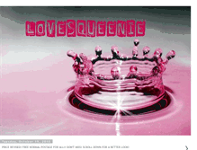 Tablet Screenshot of lovesqueenie.blogspot.com