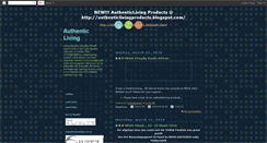Desktop Screenshot of johanbeukes-authenticliving.blogspot.com