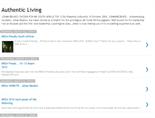 Tablet Screenshot of johanbeukes-authenticliving.blogspot.com