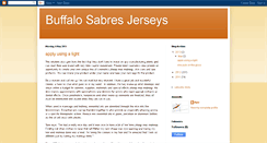 Desktop Screenshot of buffalo-sabres-jerseys.blogspot.com