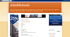 Desktop Screenshot of jobs4school.blogspot.com