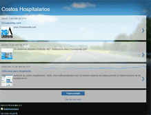 Tablet Screenshot of costoshospitalarios.blogspot.com