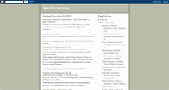 Desktop Screenshot of izabelinsurance.blogspot.com