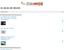 Tablet Screenshot of elblogdekelvin.blogspot.com