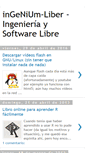 Mobile Screenshot of ingenium-liber.blogspot.com