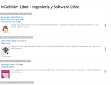 Tablet Screenshot of ingenium-liber.blogspot.com