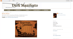 Desktop Screenshot of dark-manifesto.blogspot.com