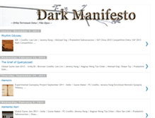 Tablet Screenshot of dark-manifesto.blogspot.com