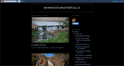 Desktop Screenshot of minnesotawaterfalls.blogspot.com