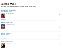 Tablet Screenshot of essencialmusic.blogspot.com