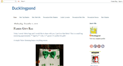 Desktop Screenshot of ducklingpond.blogspot.com