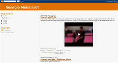 Desktop Screenshot of georgiameinhardt.blogspot.com