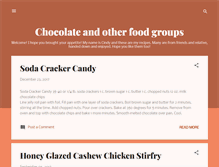 Tablet Screenshot of chocolateandotherfoodgroups.blogspot.com