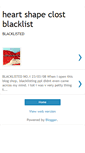 Mobile Screenshot of heart-shape-closet-blacklisted.blogspot.com