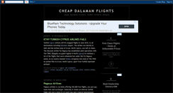 Desktop Screenshot of cheapdalamanflights.blogspot.com