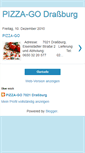 Mobile Screenshot of pizza-go-drassburg.blogspot.com