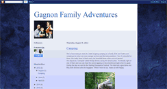 Desktop Screenshot of gagnonfamilyadv.blogspot.com