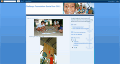 Desktop Screenshot of challengefoundation-costarica-2011.blogspot.com