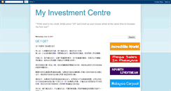 Desktop Screenshot of myinvestcentre.blogspot.com