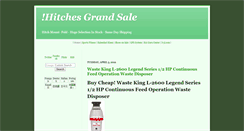Desktop Screenshot of hitchesgrandsale.blogspot.com