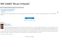 Tablet Screenshot of dhc-games.blogspot.com