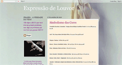 Desktop Screenshot of expressaoemadoracao.blogspot.com