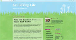 Desktop Screenshot of kelbakinglife.blogspot.com