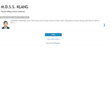 Tablet Screenshot of mdss-organisasi.blogspot.com