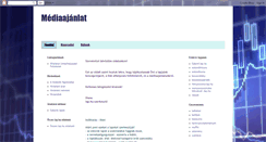 Desktop Screenshot of mediaajanlatom.blogspot.com