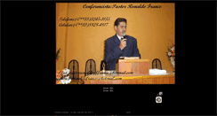 Desktop Screenshot of pastorronaldofranco.blogspot.com